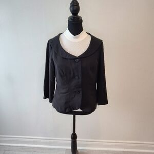 Vintage portrait collar jacket